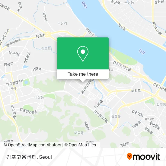 김포고용센터 map