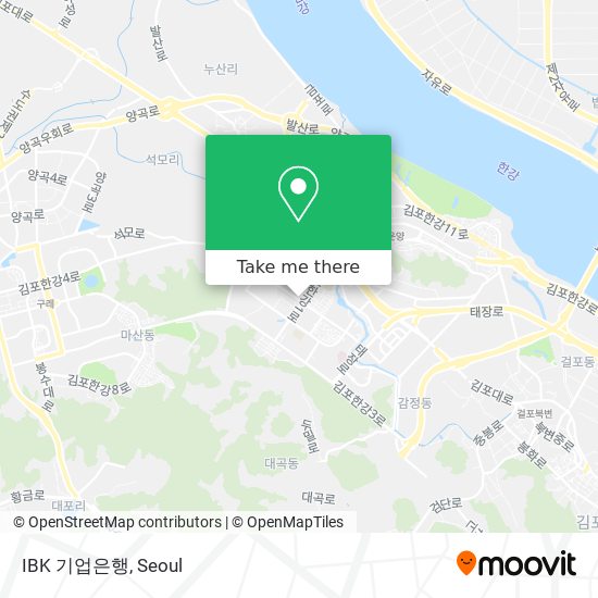 IBK 기업은행 map