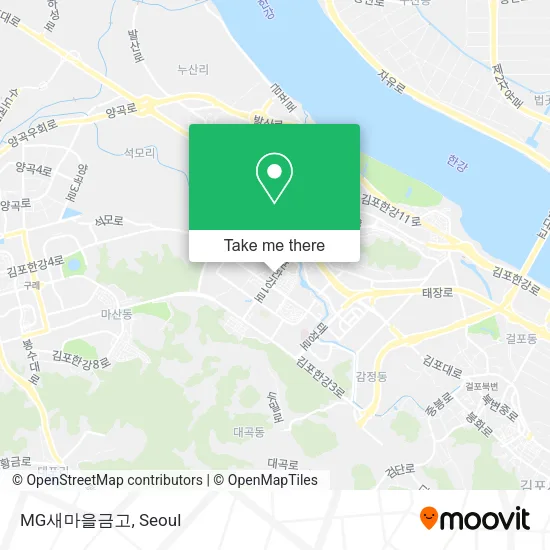 MG새마을금고 map