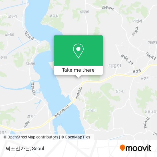 덕포진가든 map