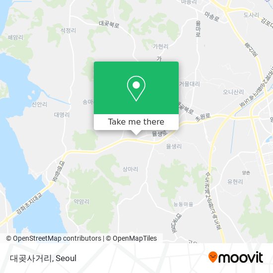 대곶사거리 map