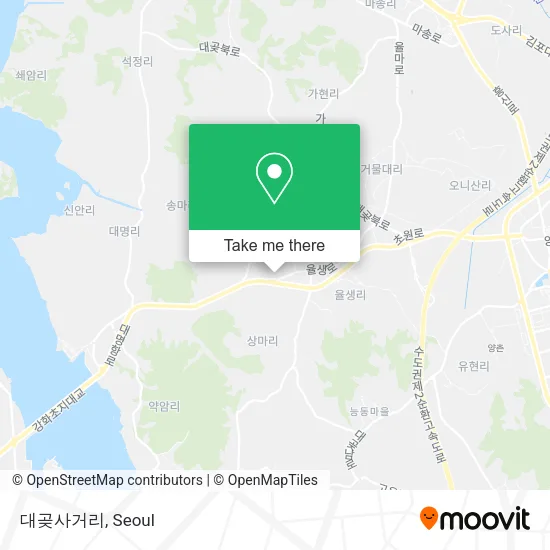 대곶사거리 map