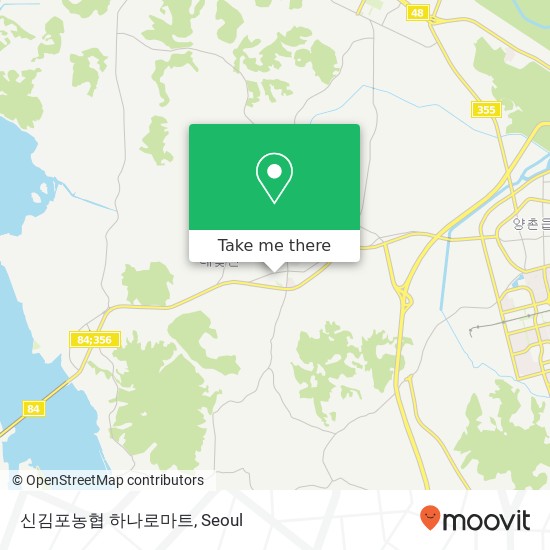 신김포농협 하나로마트 map