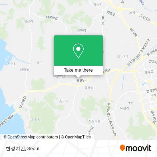 한성치킨 map