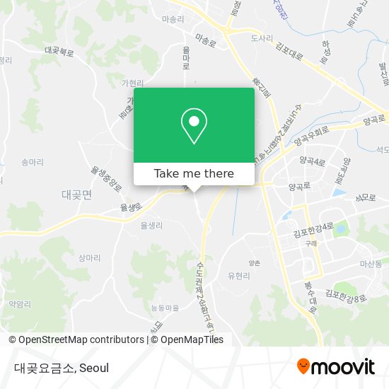 대곶요금소 map