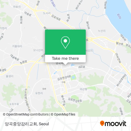 양곡중앙감리교회 map