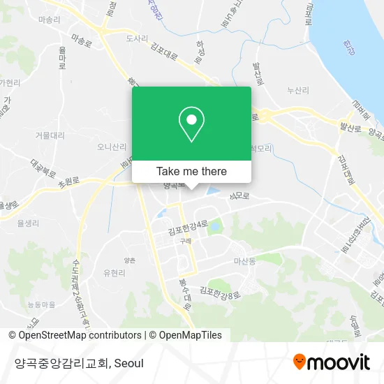 양곡중앙감리교회 map