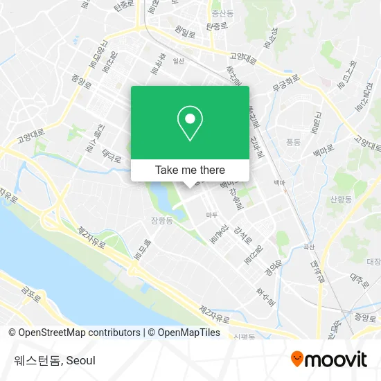 웨스턴돔 map