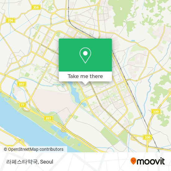 라페스타약국 map