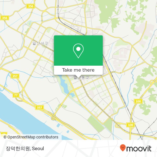 장덕한의원 map