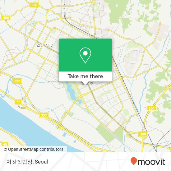 처갓집밥상 map