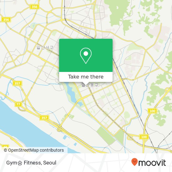 Gym승 Fitness map