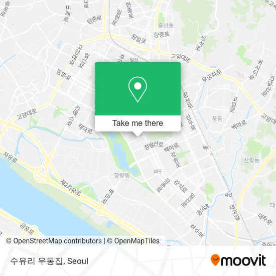 수유리 우동집 map