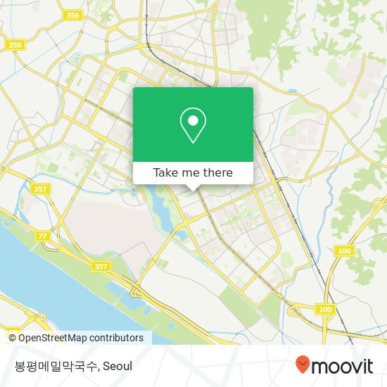 봉평메밀막국수 map