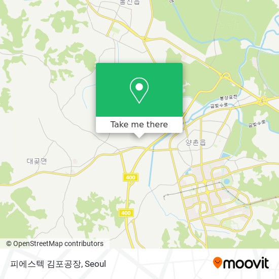 피에스텍 김포공장 map