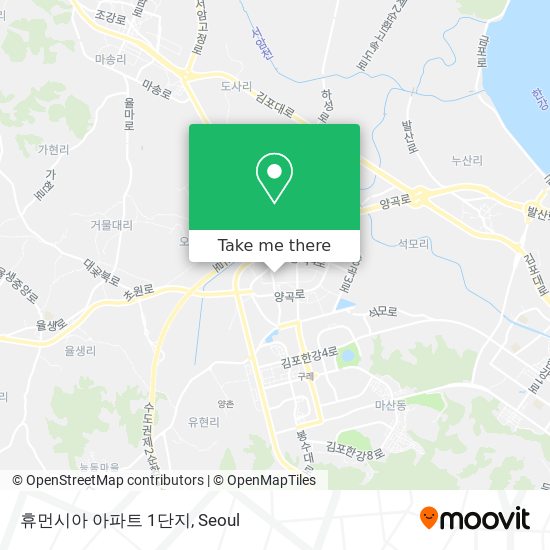 휴먼시아 아파트 1단지 map