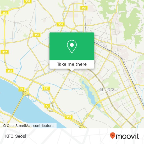 KFC map