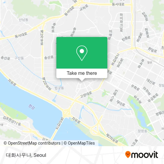 대화사우나 map