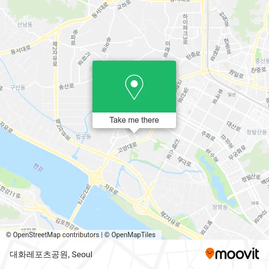 대화레포츠공원 map