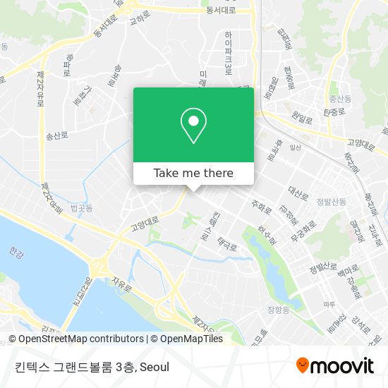 킨텍스 그랜드볼룸 3층 map