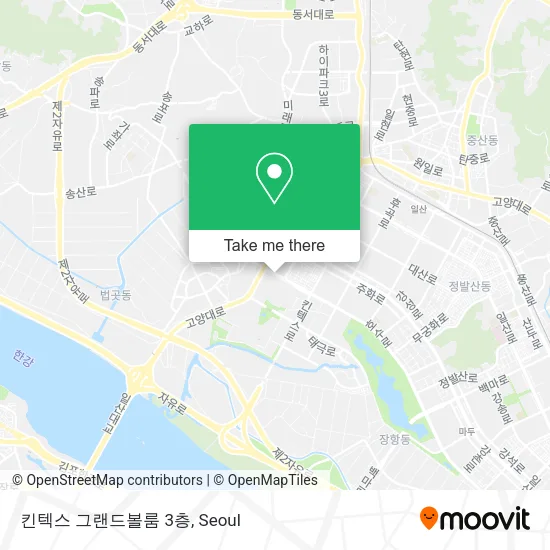 킨텍스 그랜드볼룸 3층 map