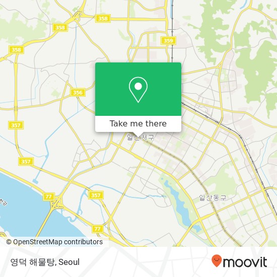 영덕 해물탕 map