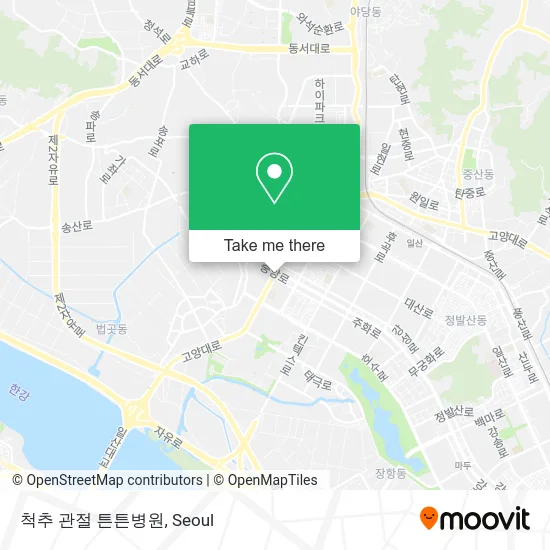 척추 관절 튼튼병원 map
