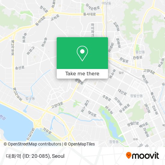 대화역 (ID: 20-085) map