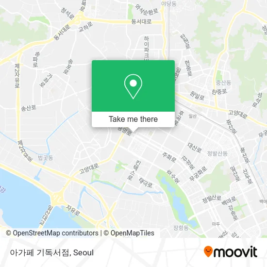 아가페 기독서점 map