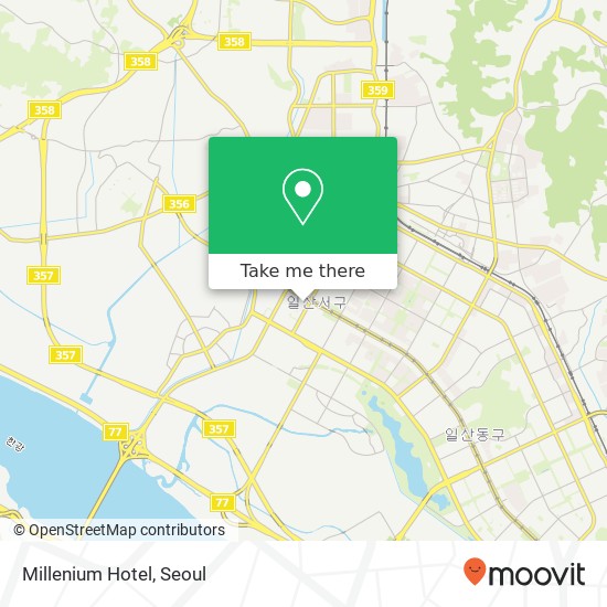 Millenium Hotel map