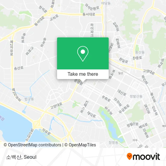 소백산 map
