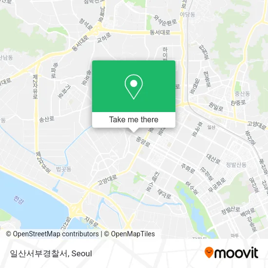 일산서부경찰서 map