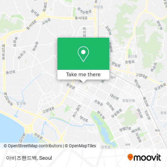 아비즈핸드백 map