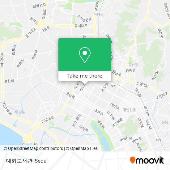 대화도서관 map