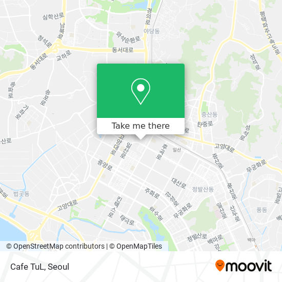 Cafe TuL map