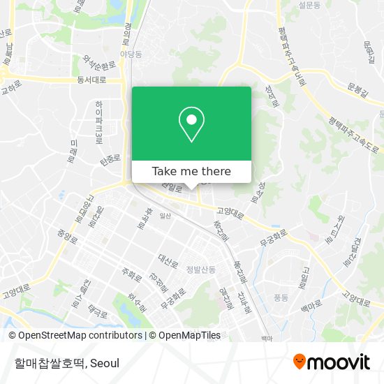 할매찹쌀호떡 map