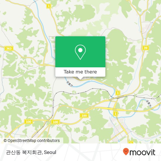 관산동 복지회관 map