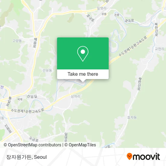 장자원가든 map