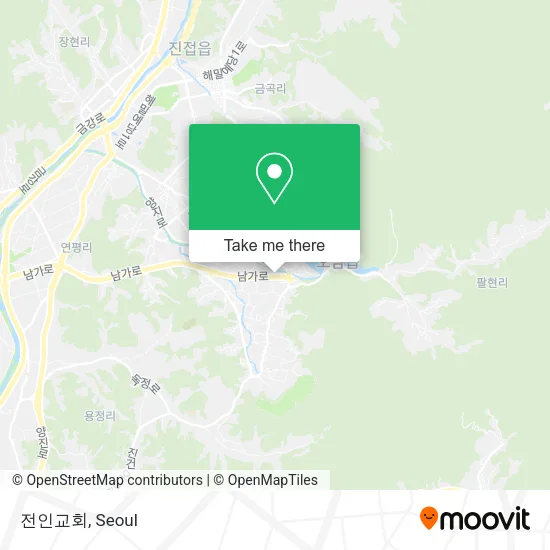 전인교회 map