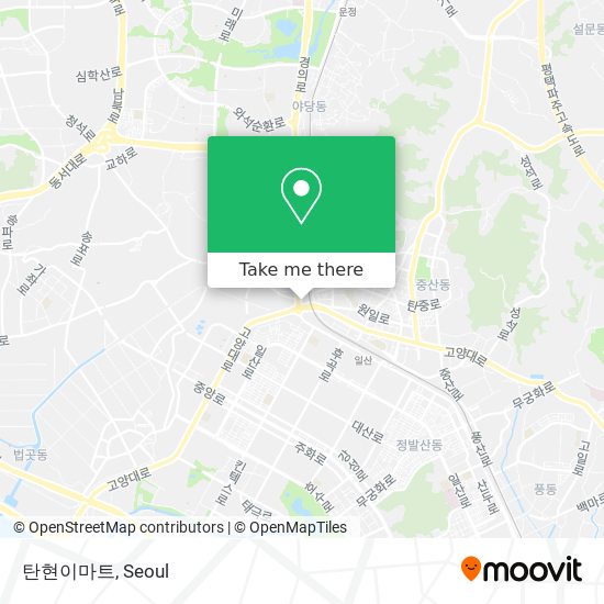 탄현이마트 map