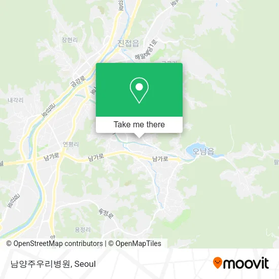 남양주우리병원 map