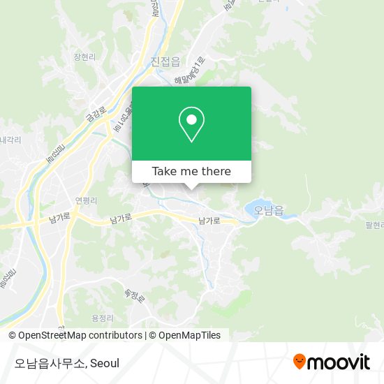 오남읍사무소 map