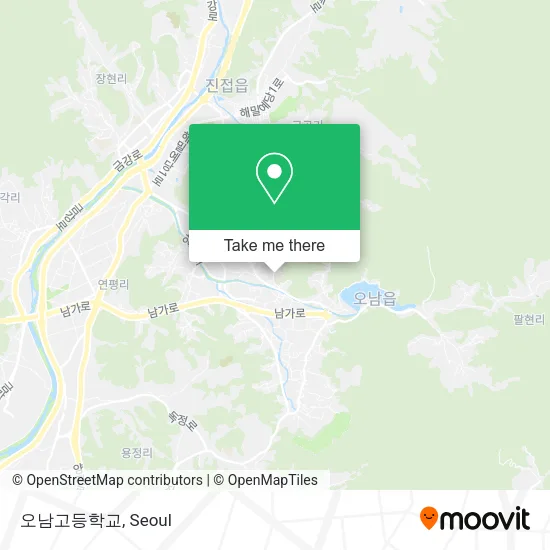 오남고등학교 map