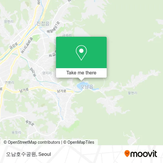 오남호수공원 map