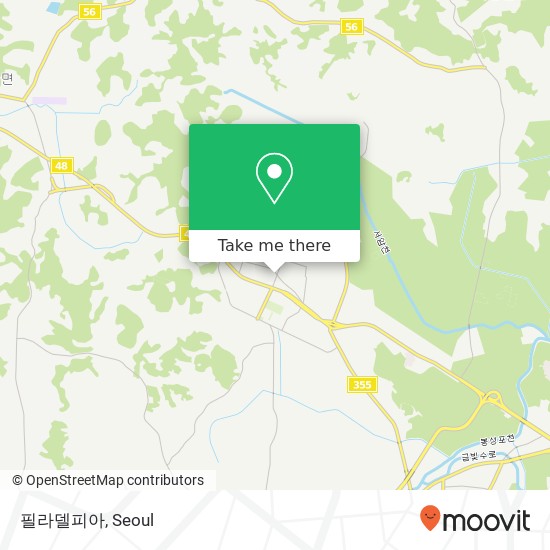 필라델피아 map