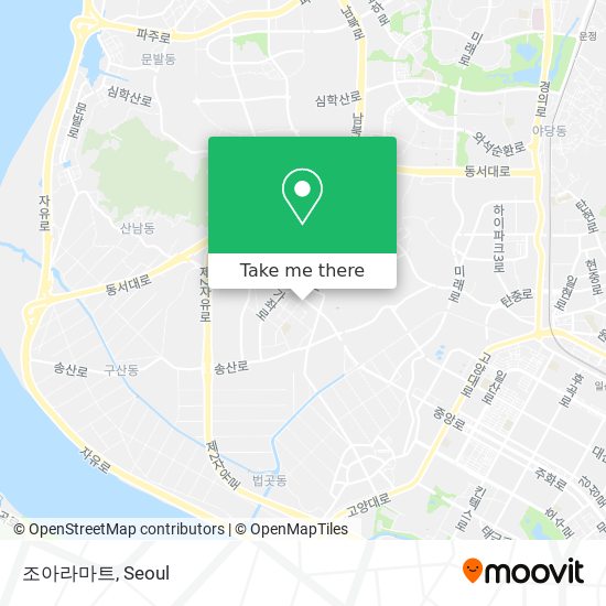 조아라마트 map