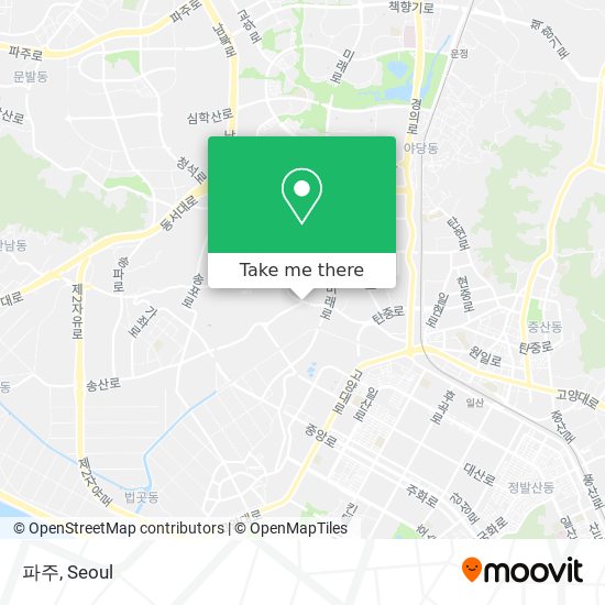 파주 map