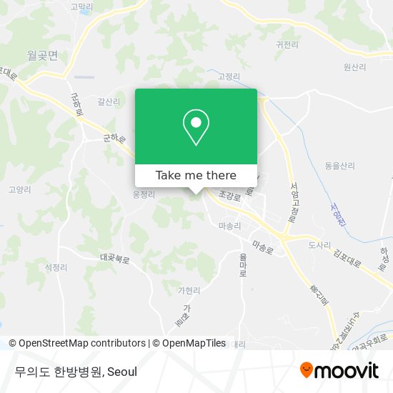 무의도 한방병원 map