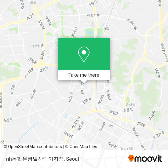 nh농협은행일산덕이지점 map