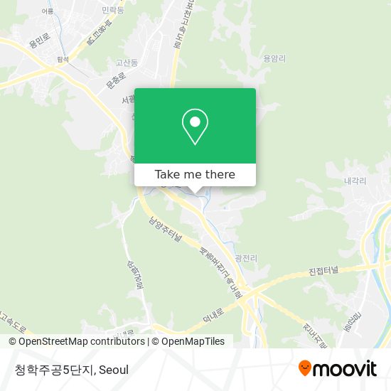 청학주공5단지 map